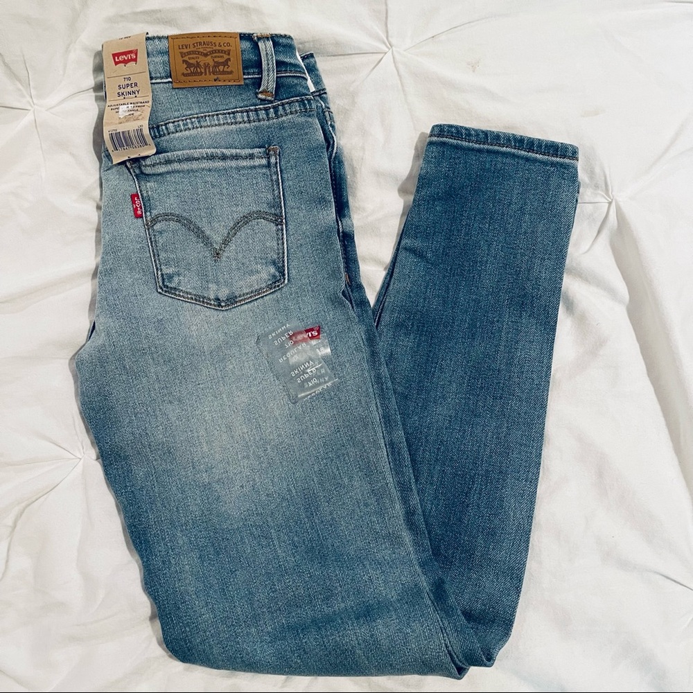 LEVIS 710 Super Skinny Stretch Girls Jeans